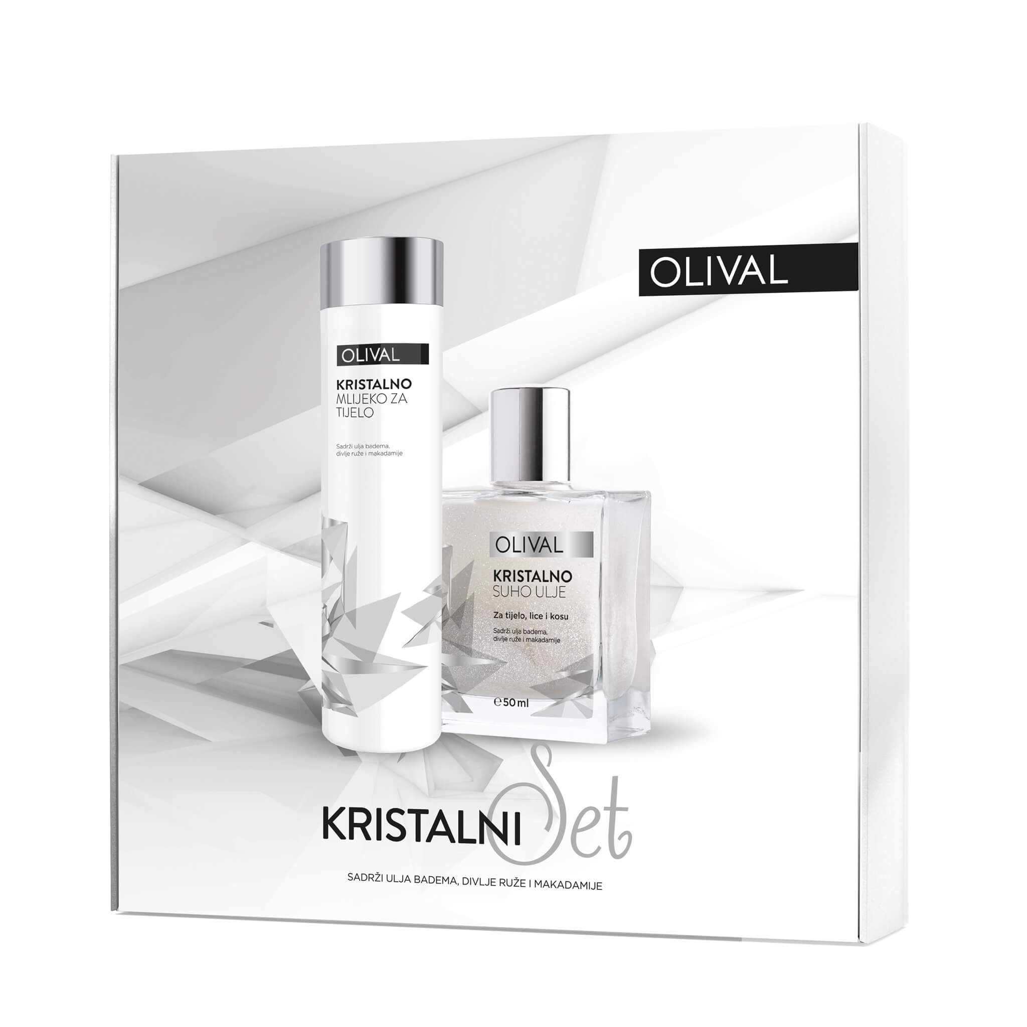 Olival Kristalni set 200 ml; 50 ml Olival Kristalni set 200 ml; 50 ml