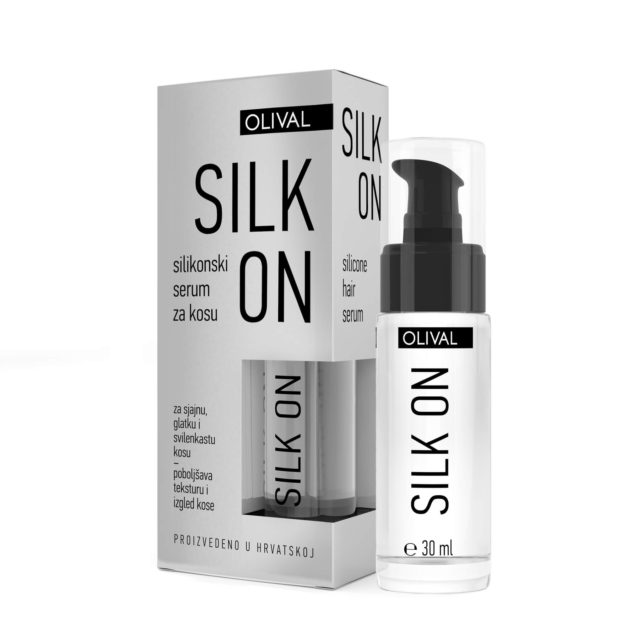 Olival Silk on silikonski serum za kosu 30 ml Olival Silk on silikonski serum za kosu 30 ml